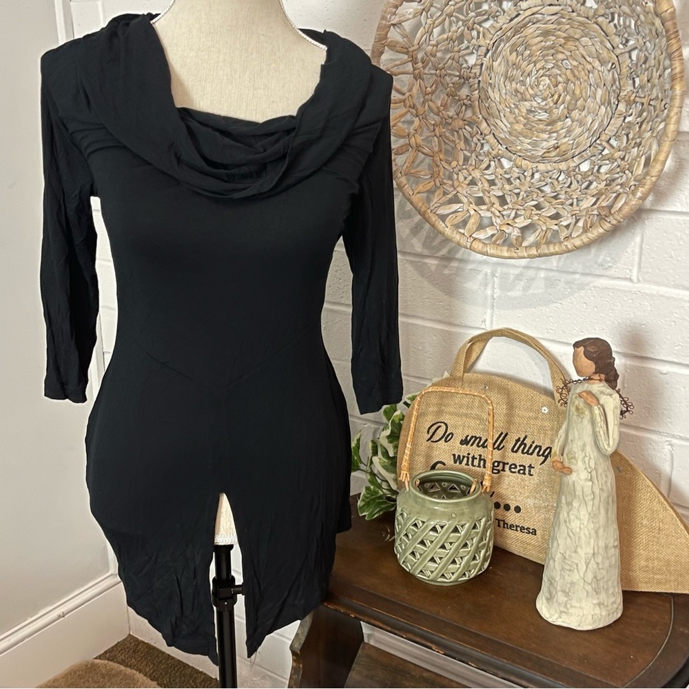 Arden B Slit Women’s XS Cowl Neck Dress